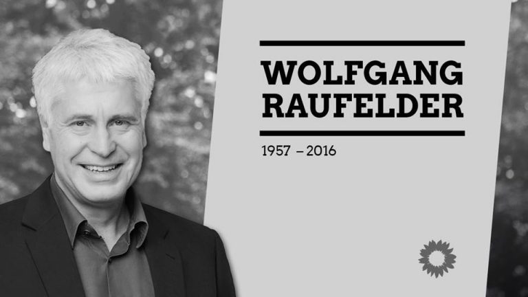 Trauer um Wolfgang Raufelder