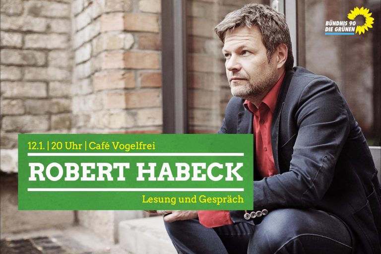 Robert Habeck – Lesung und Gespräch