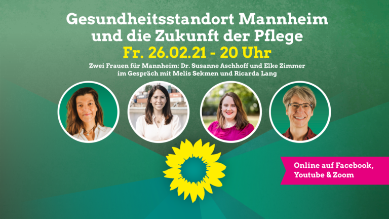 Veranstaltung: Gesundheitsstandort Mannheim und die Zukunft der Pflege