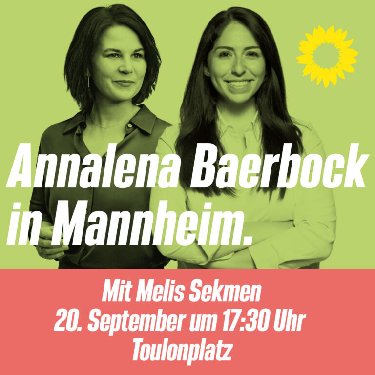 Annalena kommt nach Mannheim
