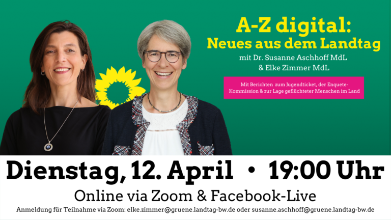 A-Z digital: Neues aus dem Landtag