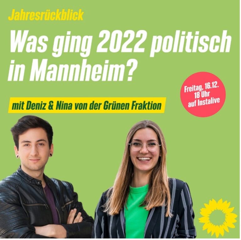 Jahresrückblick – Was ging 2022 politisch in Mannheim?
