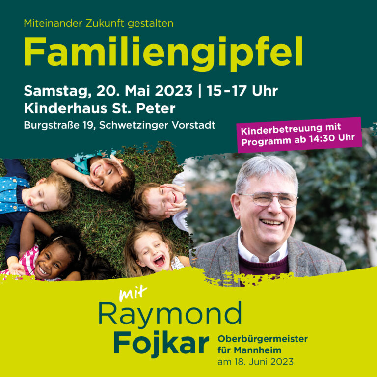 Familiengipfel mit Raymond Fojkar