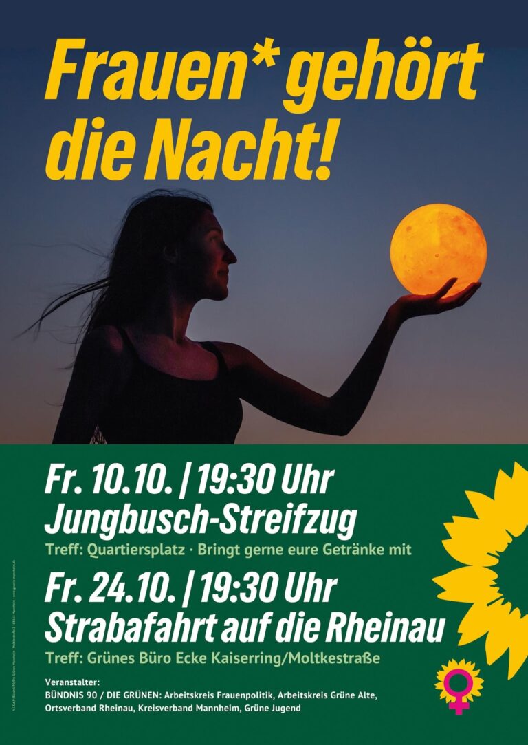 „Frauen gehört die Nacht“ – Spaziergänge für Sicherheit, Sichtbarkeit und